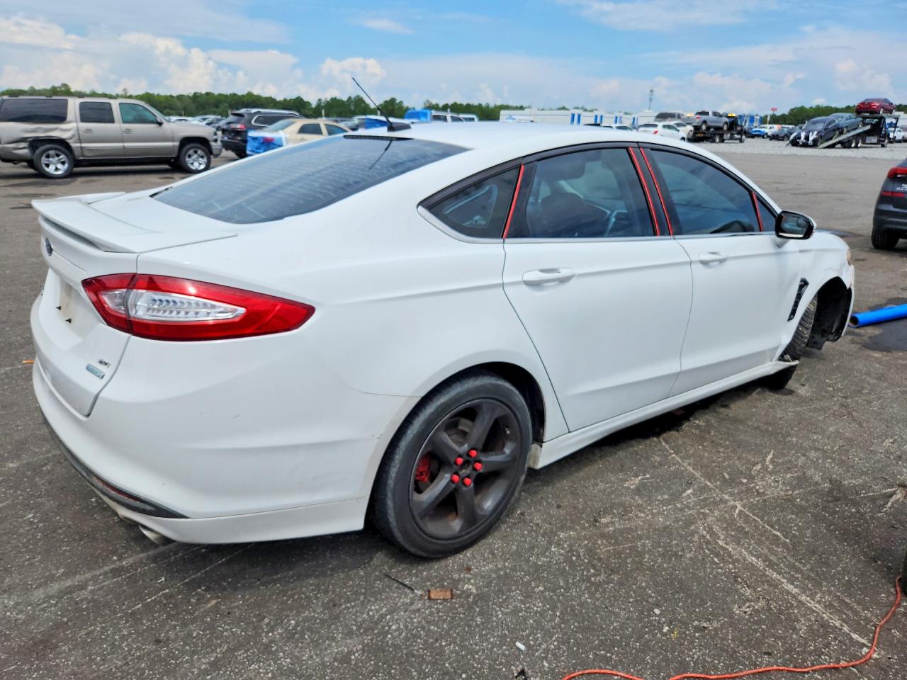2013 Ford Fusion Se Белый vin: 3FA6P0HR2DR225363