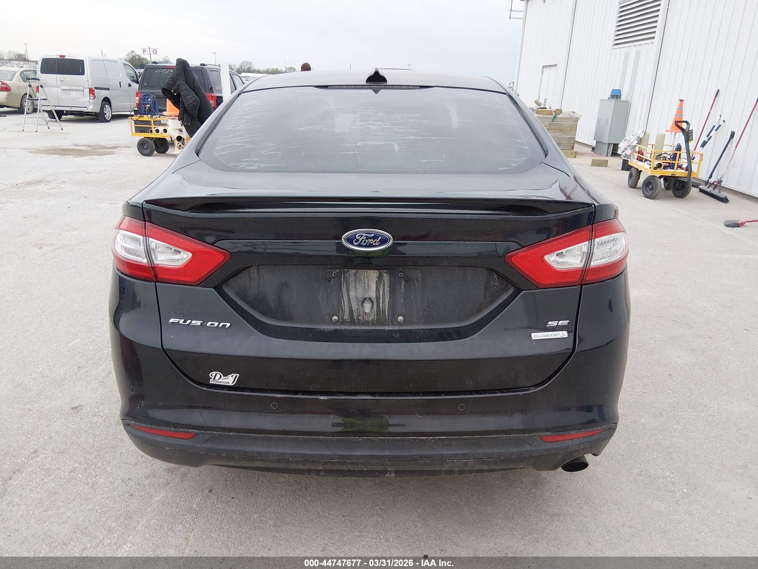2013 Ford Fusion Se Black vin: 3FA6P0HR2DR260629