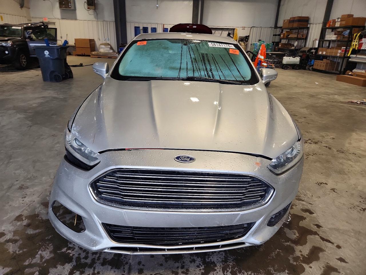 2013 Ford Fusion Se Gray vin: 3FA6P0HR2DR261778