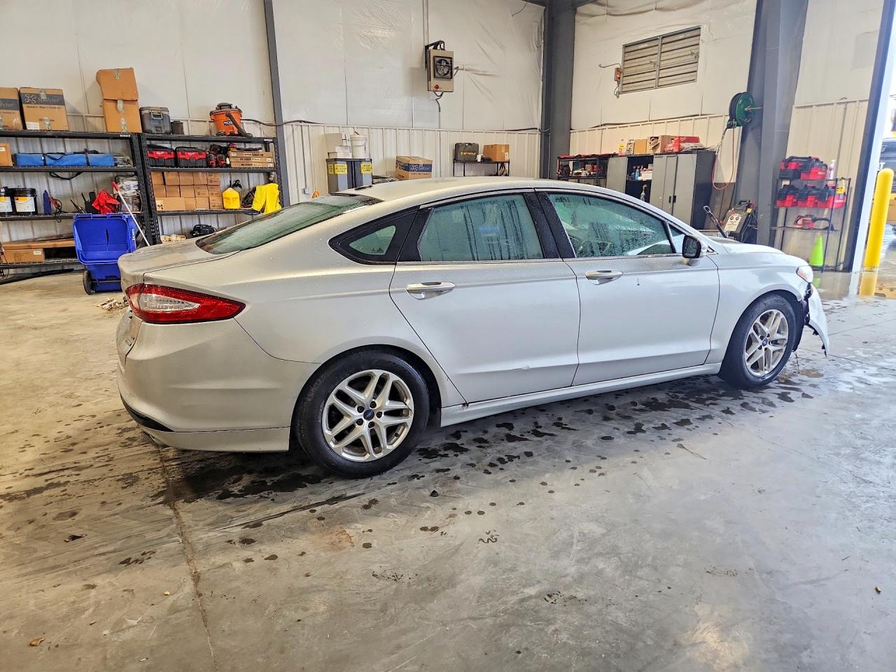 2013 Ford Fusion Se Gray vin: 3FA6P0HR2DR261778