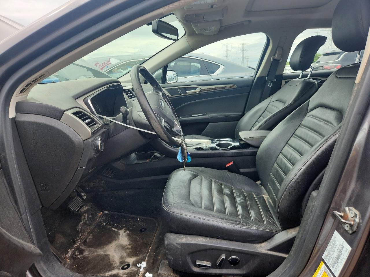 2013 Ford Fusion Se Gray vin: 3FA6P0HR2DR277995