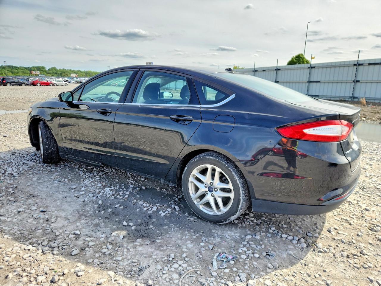 2013 Ford Fusion Se Black vin: 3FA6P0HR2DR313331