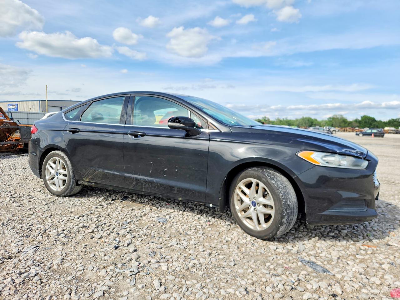 2013 Ford Fusion Se Black vin: 3FA6P0HR2DR313331