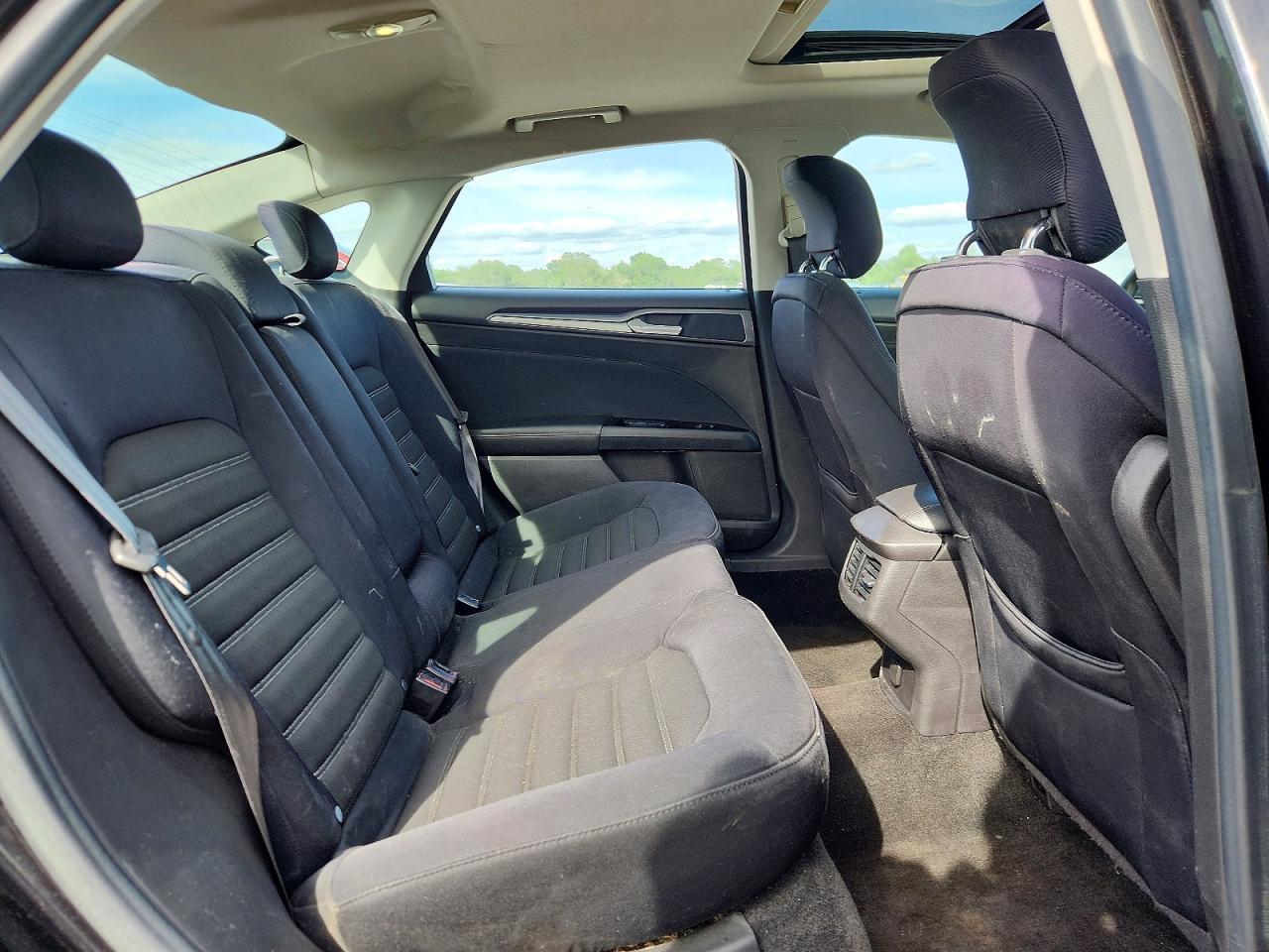 2013 Ford Fusion Se Black vin: 3FA6P0HR2DR313331