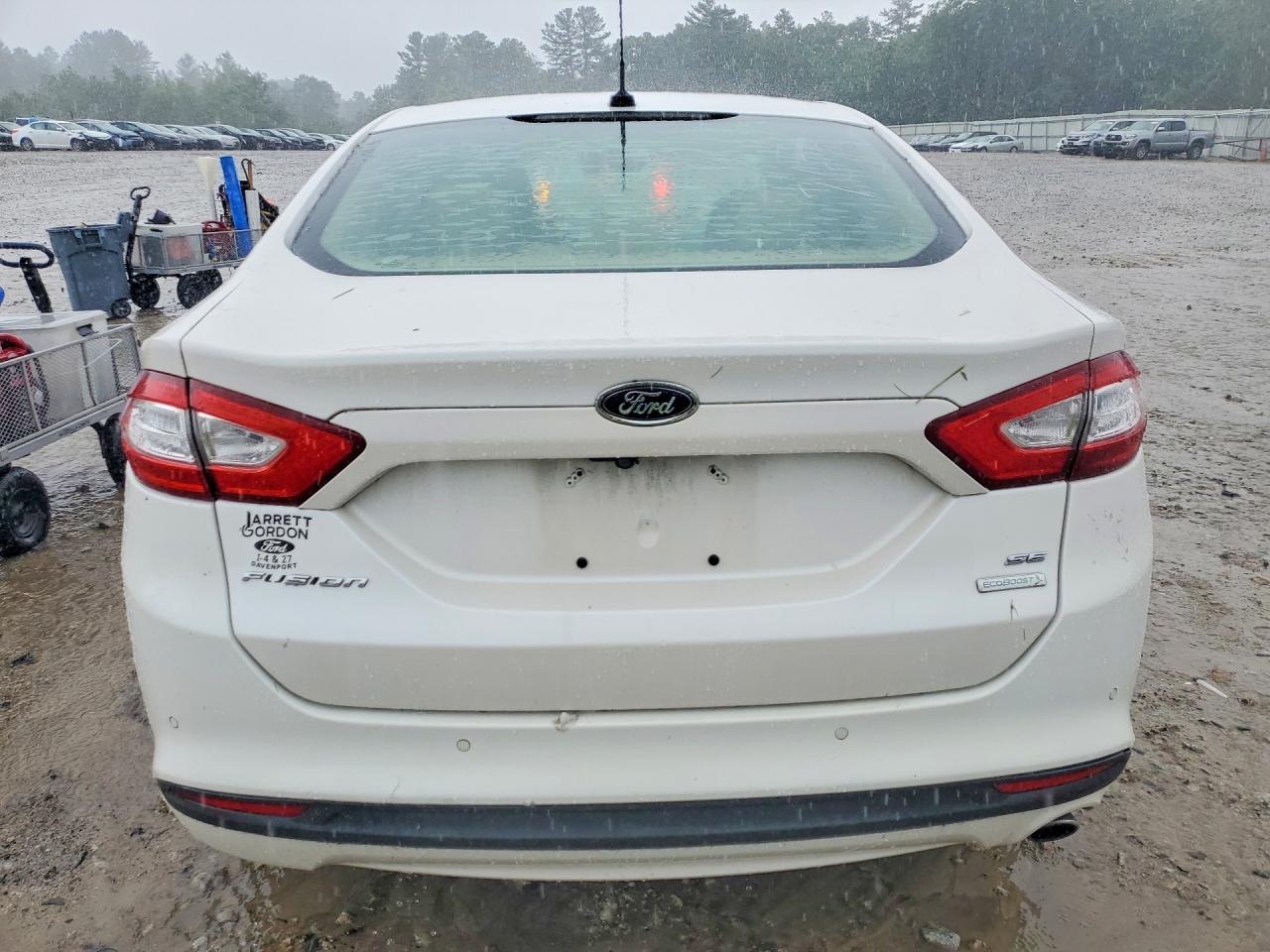 2013 Ford Fusion Se Белый vin: 3FA6P0HR2DR337905
