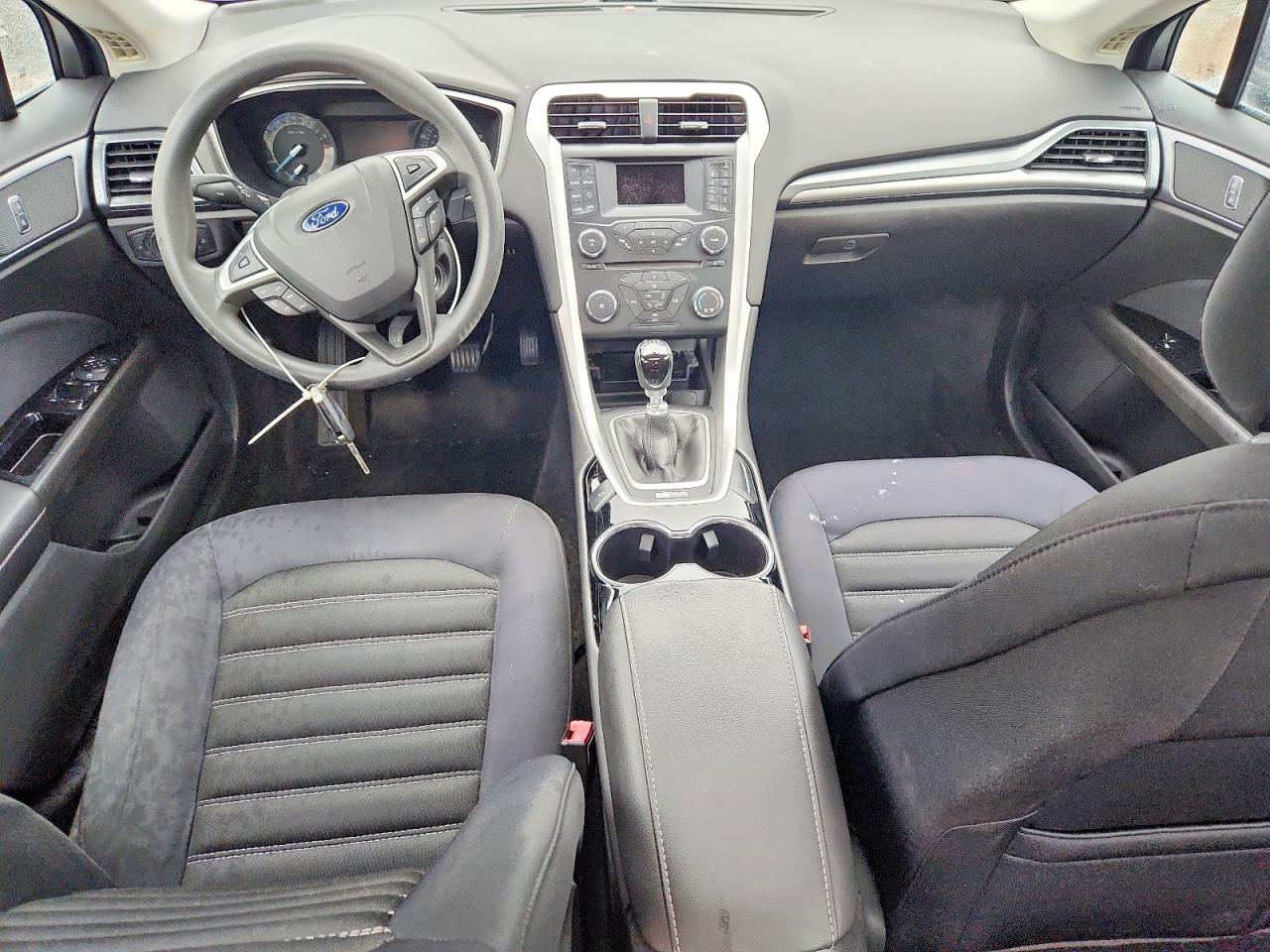 2014 Ford Fusion Se Gray vin: 3FA6P0HR2ER311046