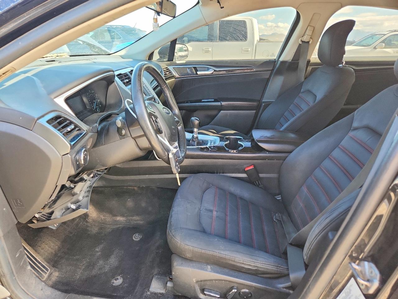 2014 Ford Fusion Se Black vin: 3FA6P0HR2ER380271