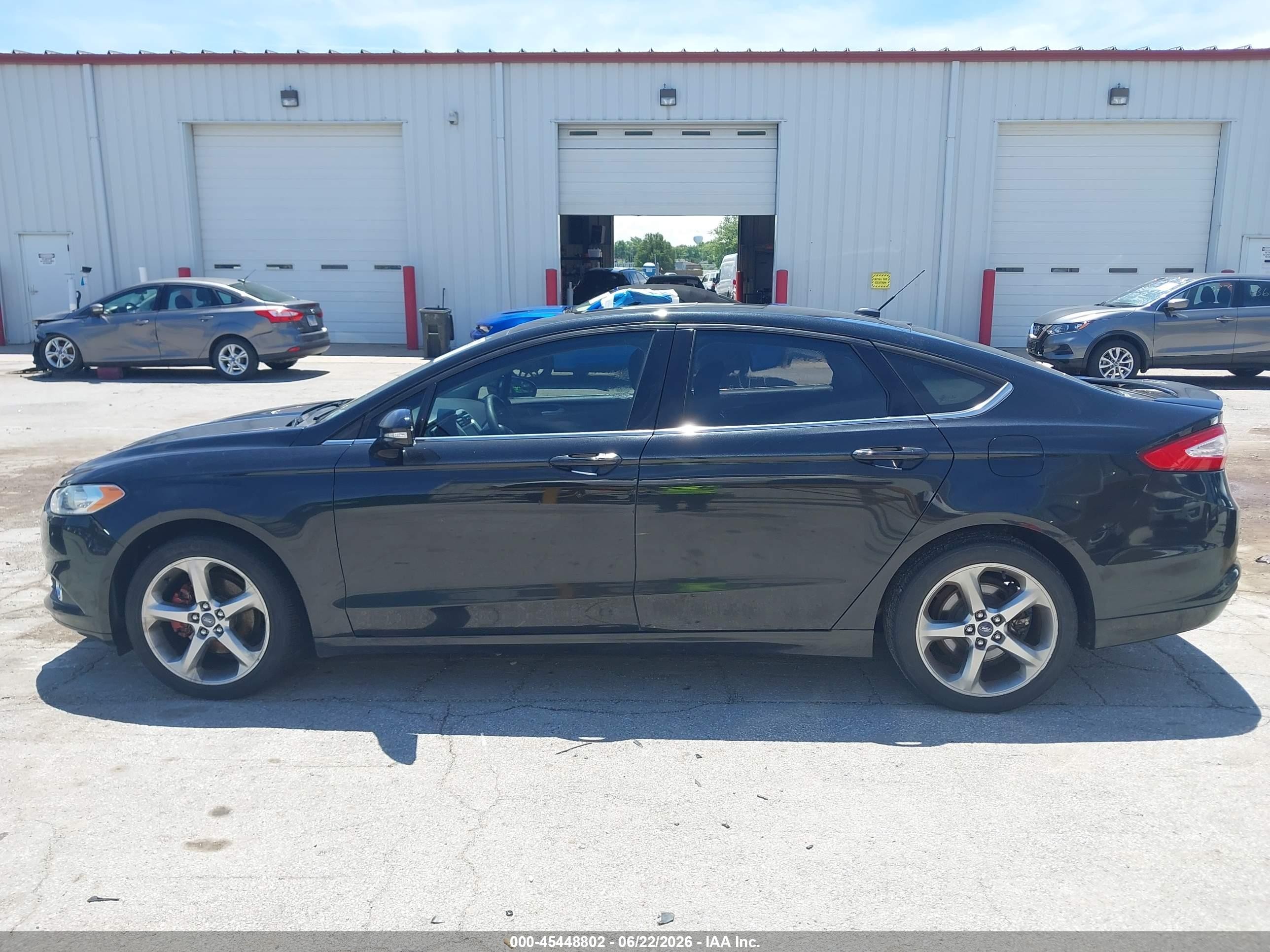 2013 Ford Fusion Se Black vin: 3FA6P0HR3DR101828