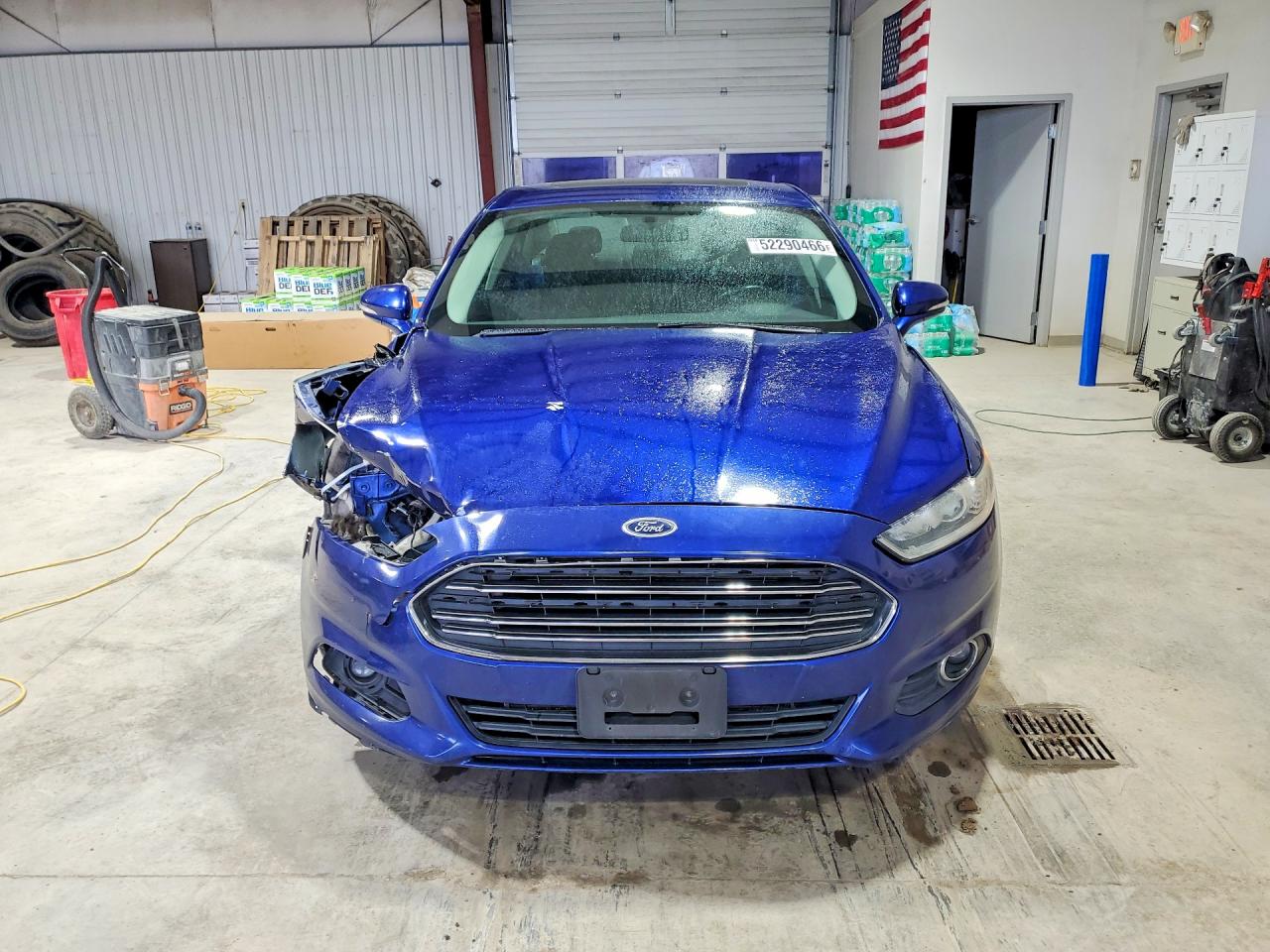 2013 Ford Fusion Se Синий vin: 3FA6P0HR3DR111016