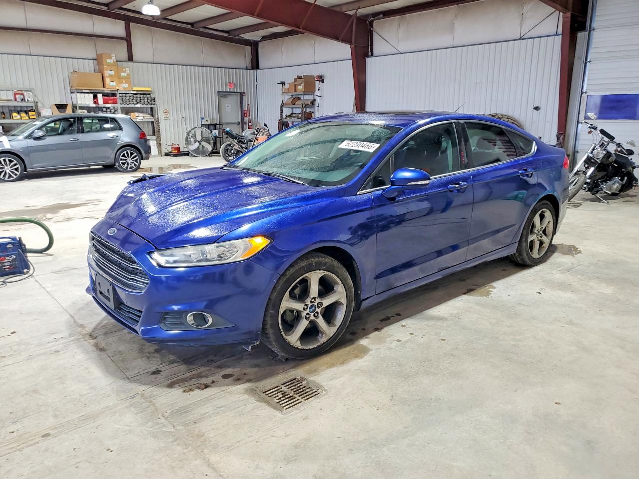 2013 Ford Fusion Se Blue vin: 3FA6P0HR3DR111016