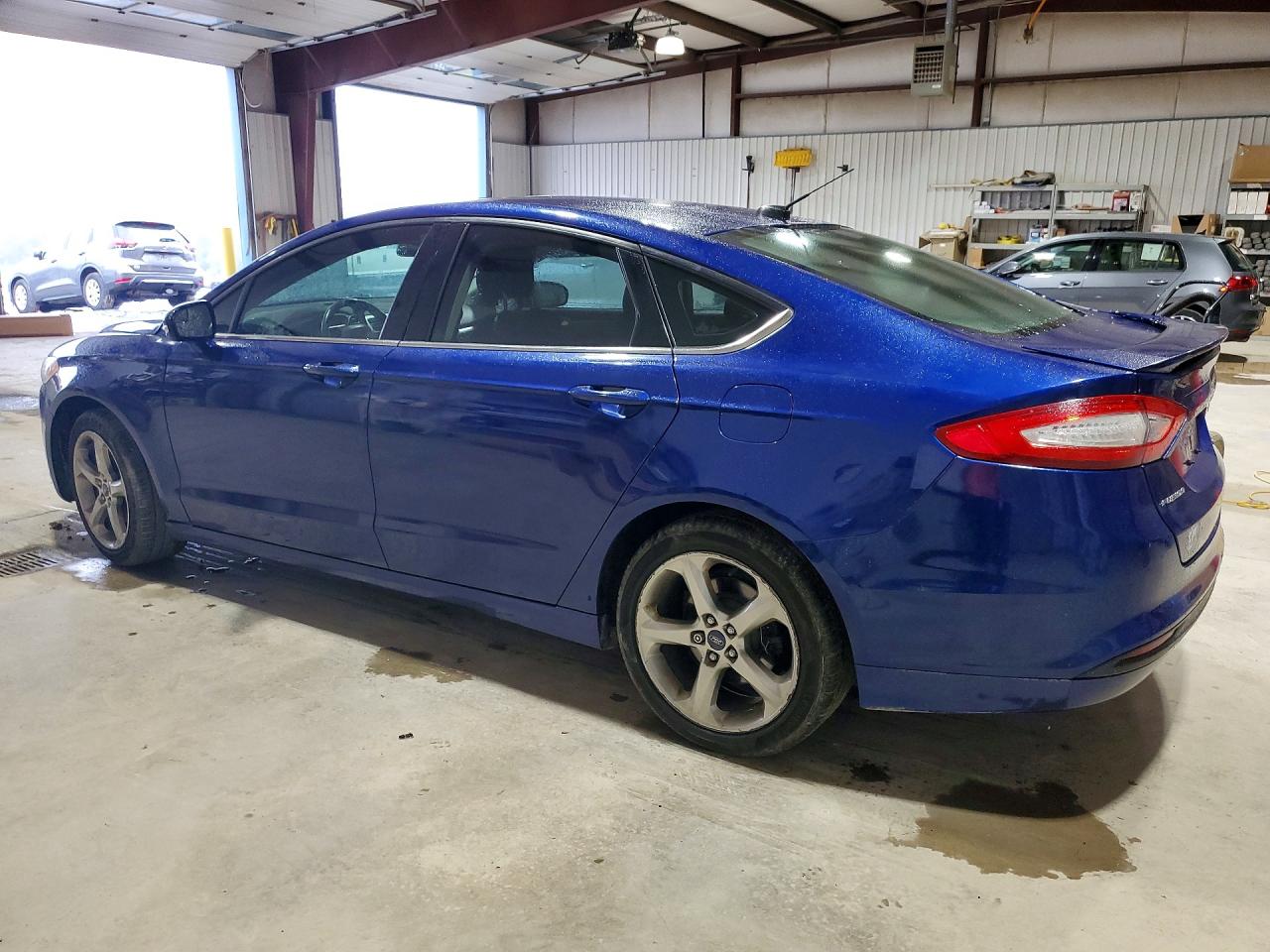 2013 Ford Fusion Se Синий vin: 3FA6P0HR3DR111016