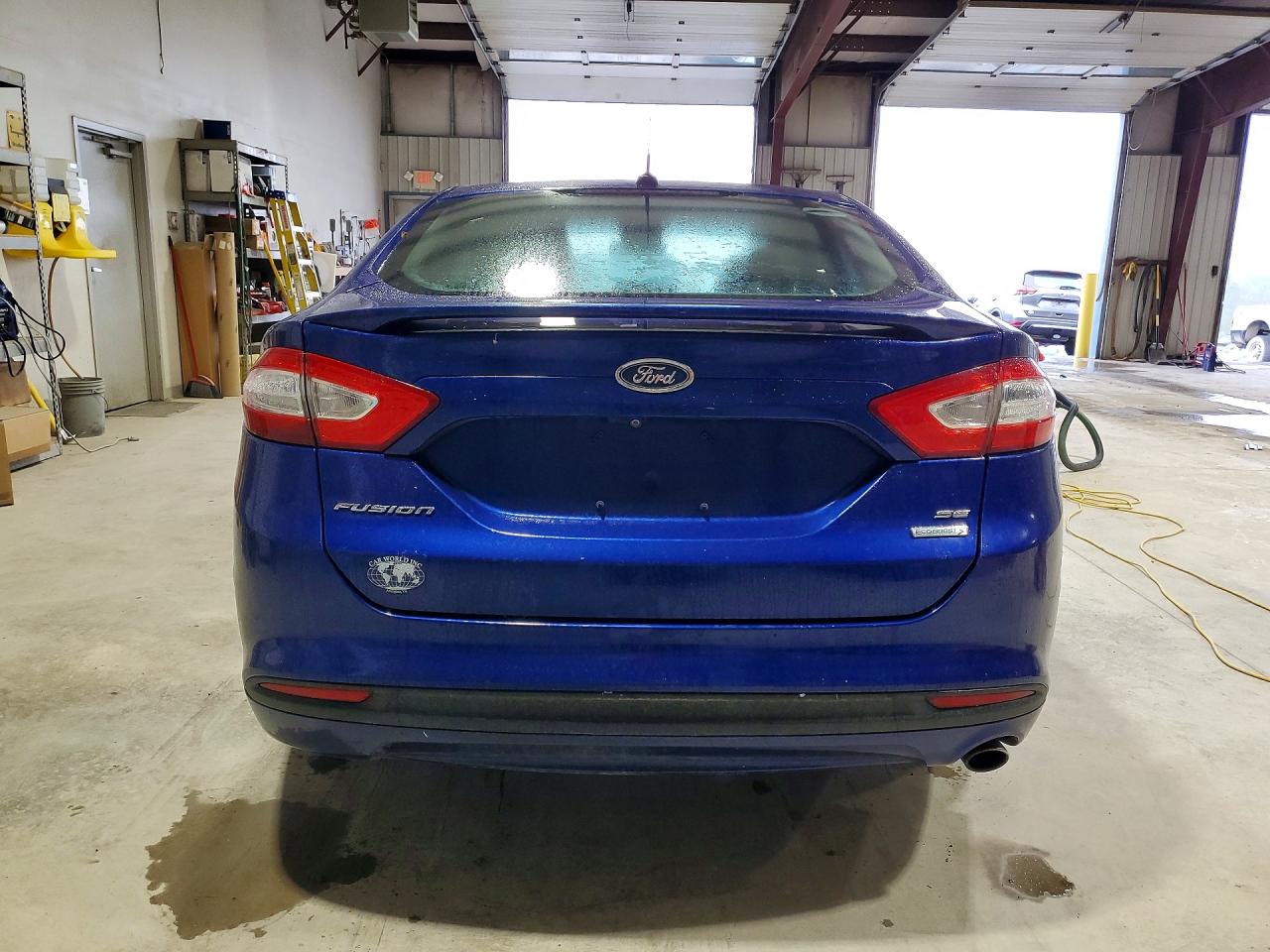 2013 Ford Fusion Se Синий vin: 3FA6P0HR3DR111016