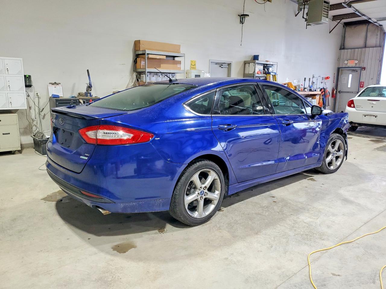 2013 Ford Fusion Se Синий vin: 3FA6P0HR3DR111016