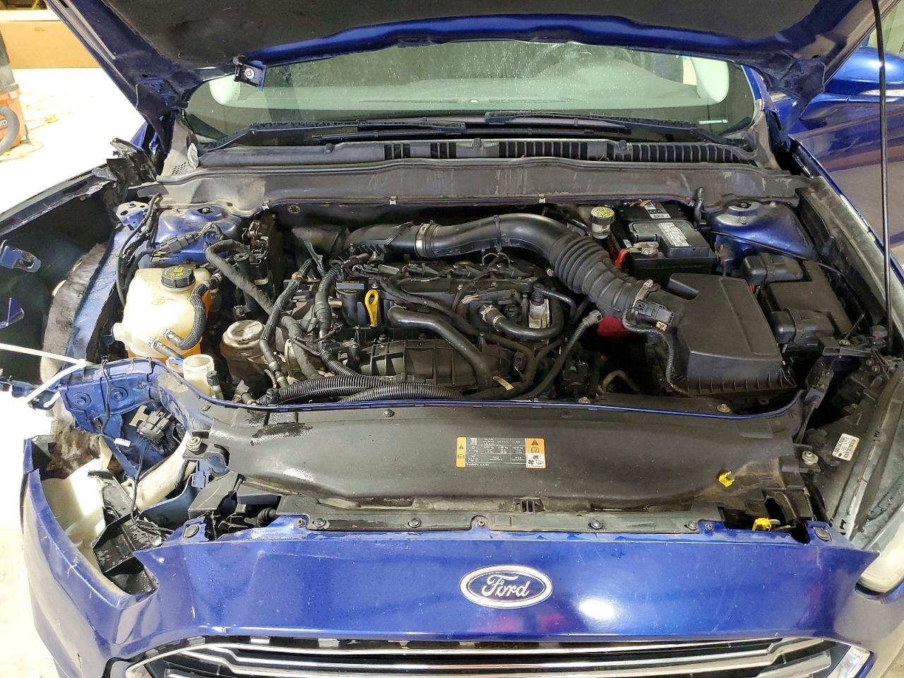 2013 Ford Fusion Se Синий vin: 3FA6P0HR3DR111016
