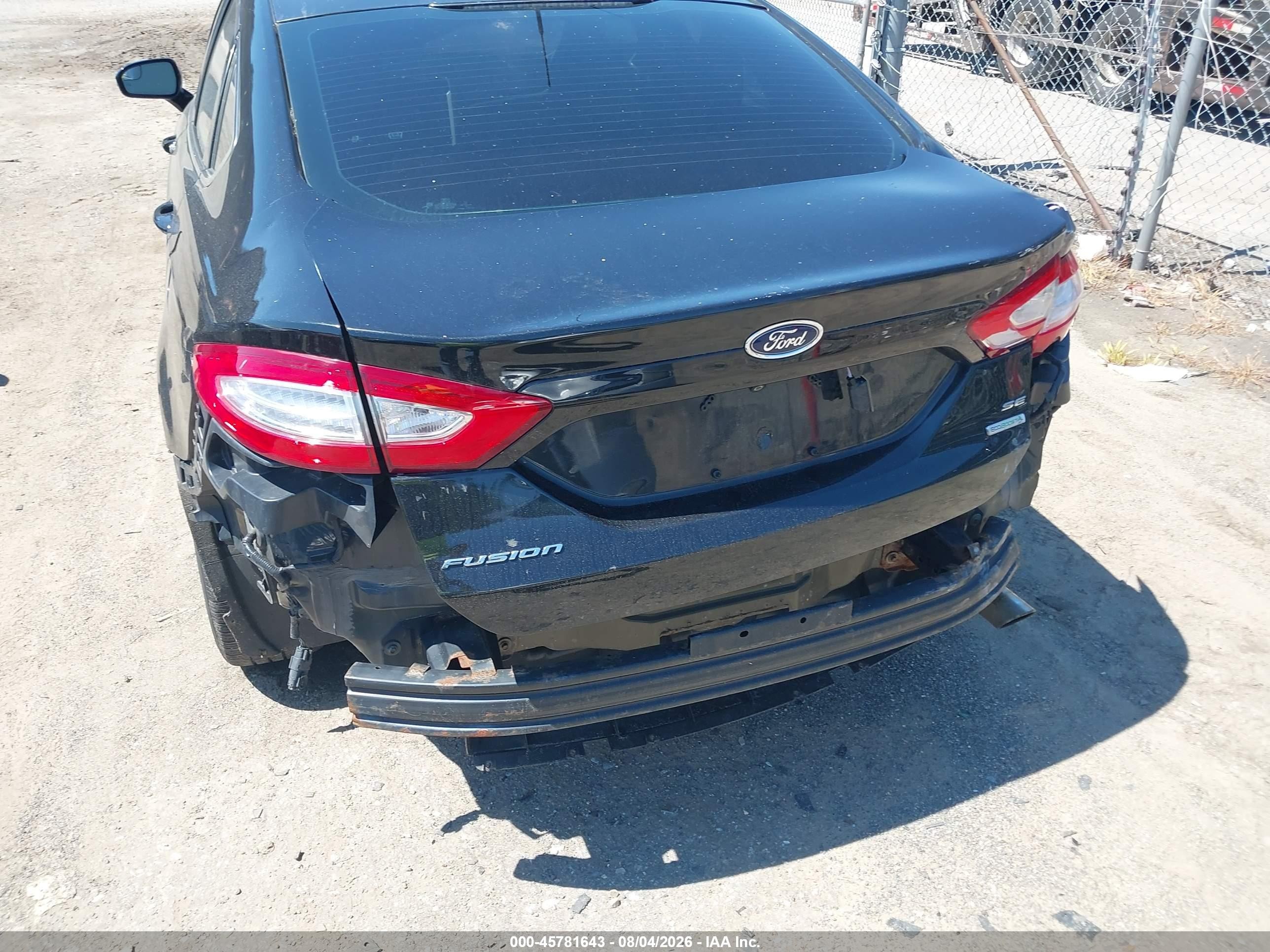 2013 Ford Fusion Se Black vin: 3FA6P0HR3DR146123