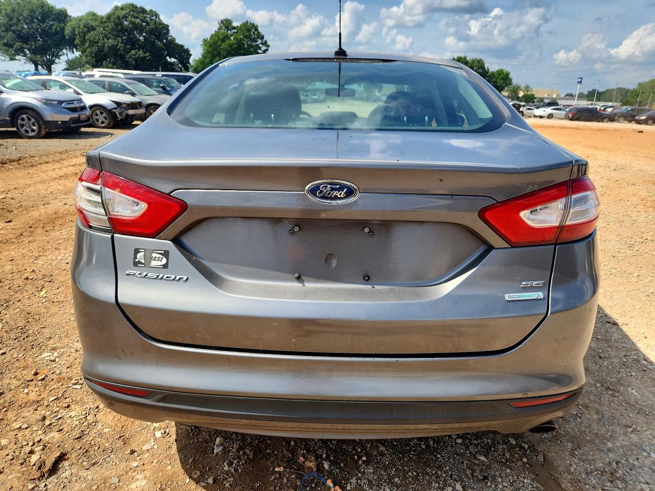 2013 Ford Fusion Se Silver vin: 3FA6P0HR3DR170518