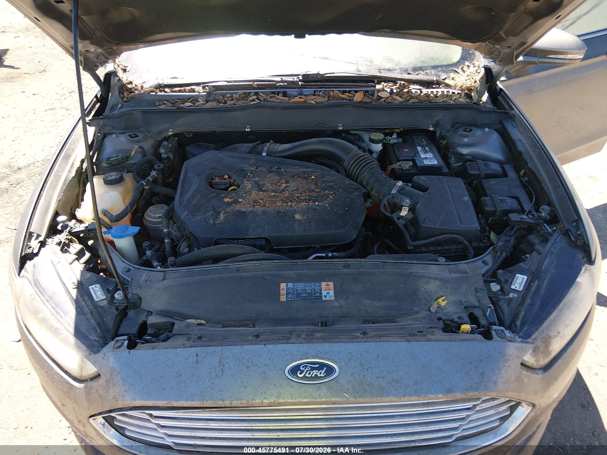 2013 Ford Fusion Se Gray vin: 3FA6P0HR3DR195659