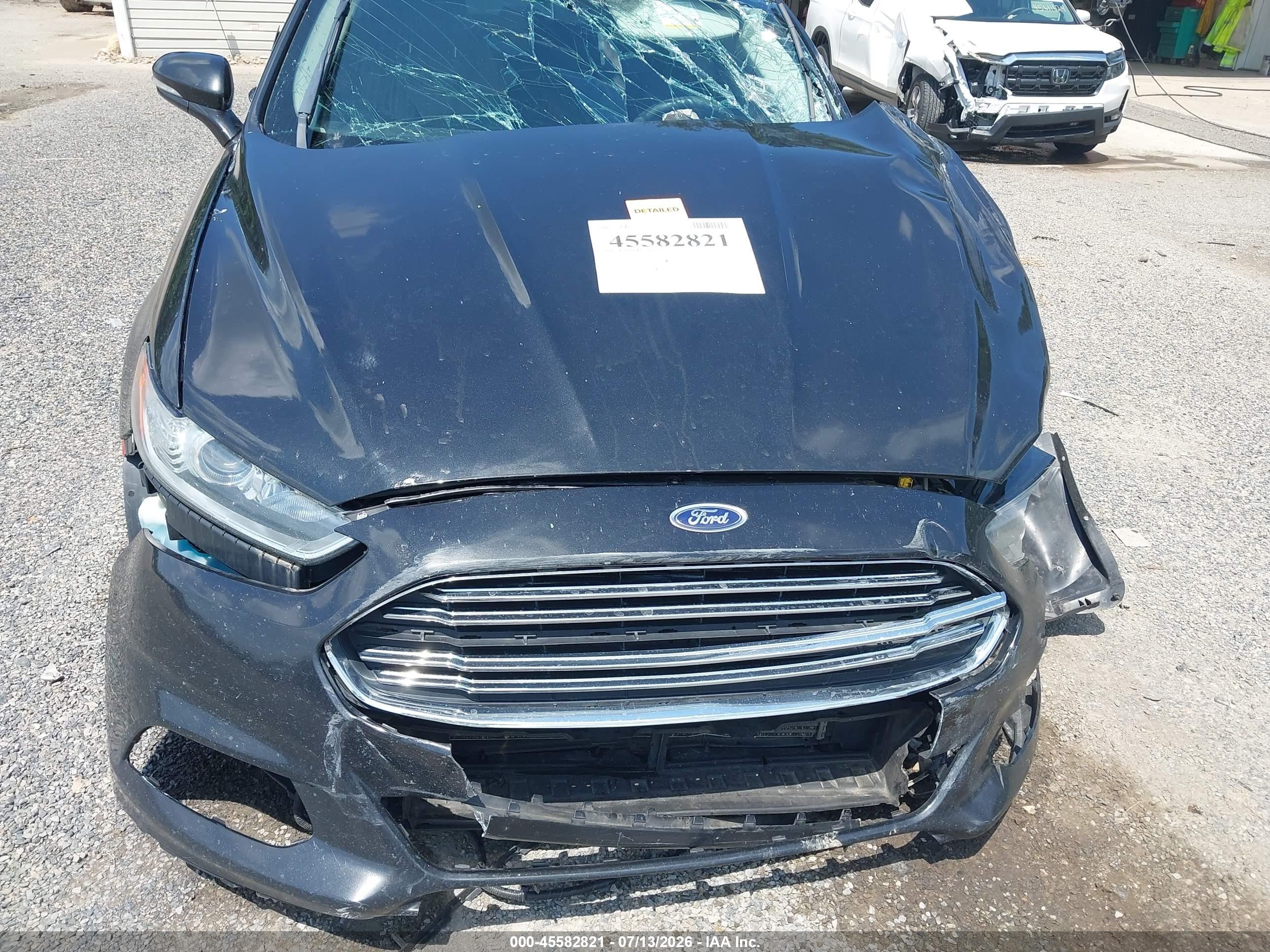 2013 Ford Fusion Se Black vin: 3FA6P0HR3DR218535