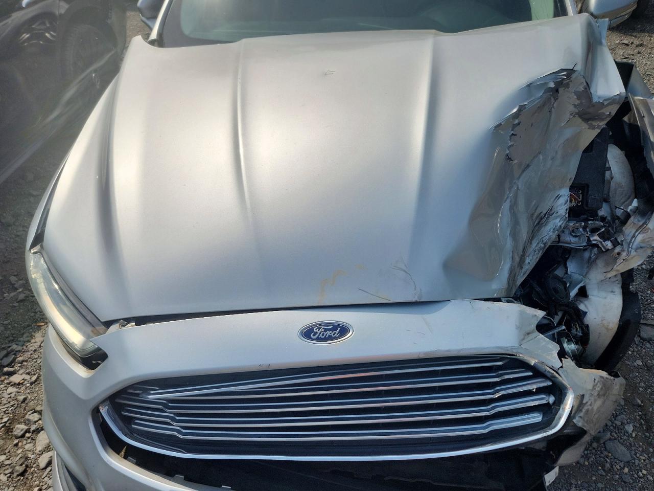 2013 Ford Fusion Se Silver vin: 3FA6P0HR3DR233360
