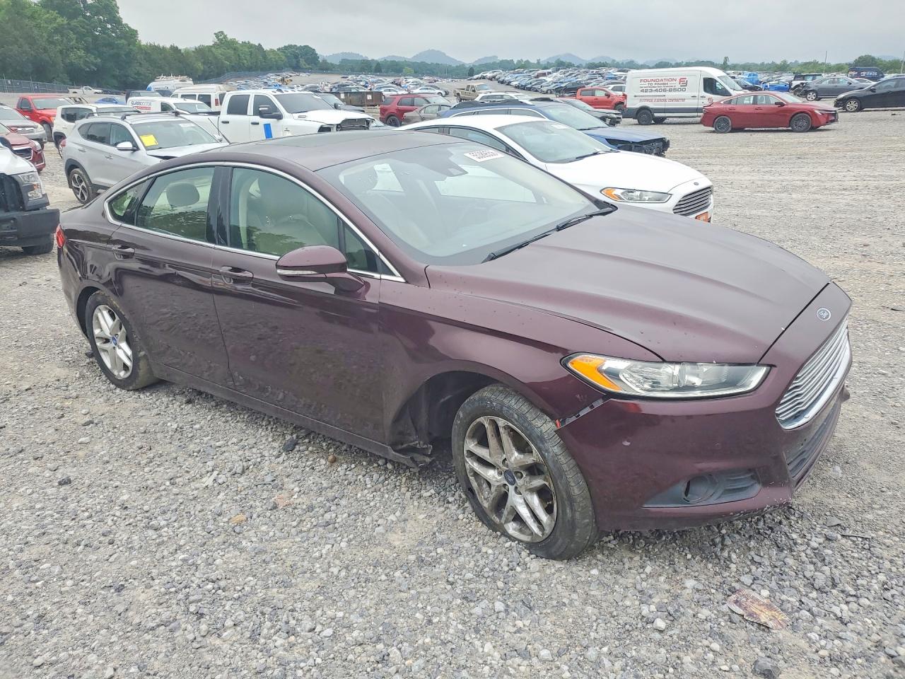 2013 Ford Fusion Se Бордовый vin: 3FA6P0HR3DR246500