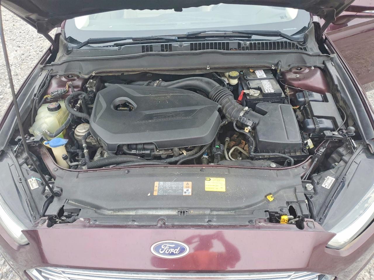 2013 Ford Fusion Se Бордовый vin: 3FA6P0HR3DR246500