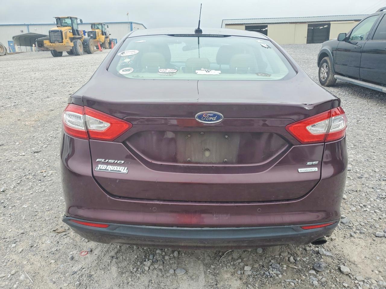2013 Ford Fusion Se Бордовый vin: 3FA6P0HR3DR246500