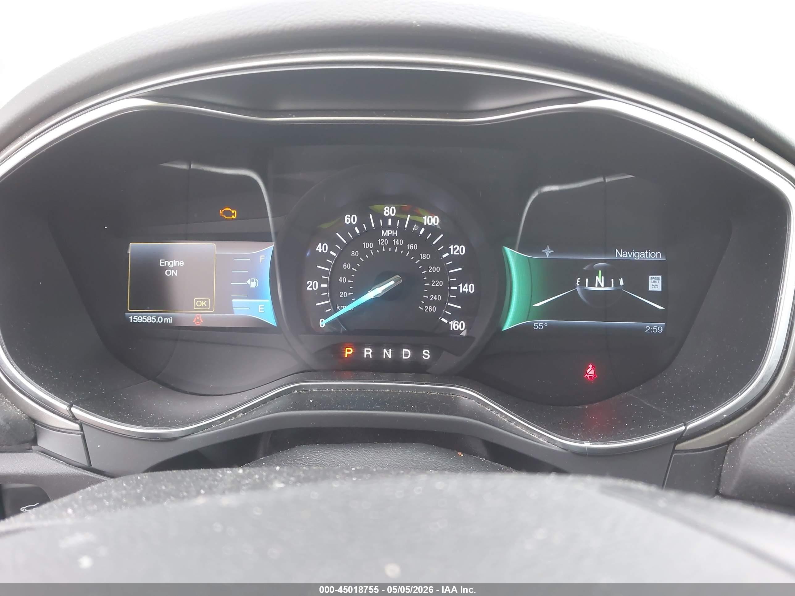2013 Ford Fusion Se Серый vin: 3FA6P0HR3DR272692