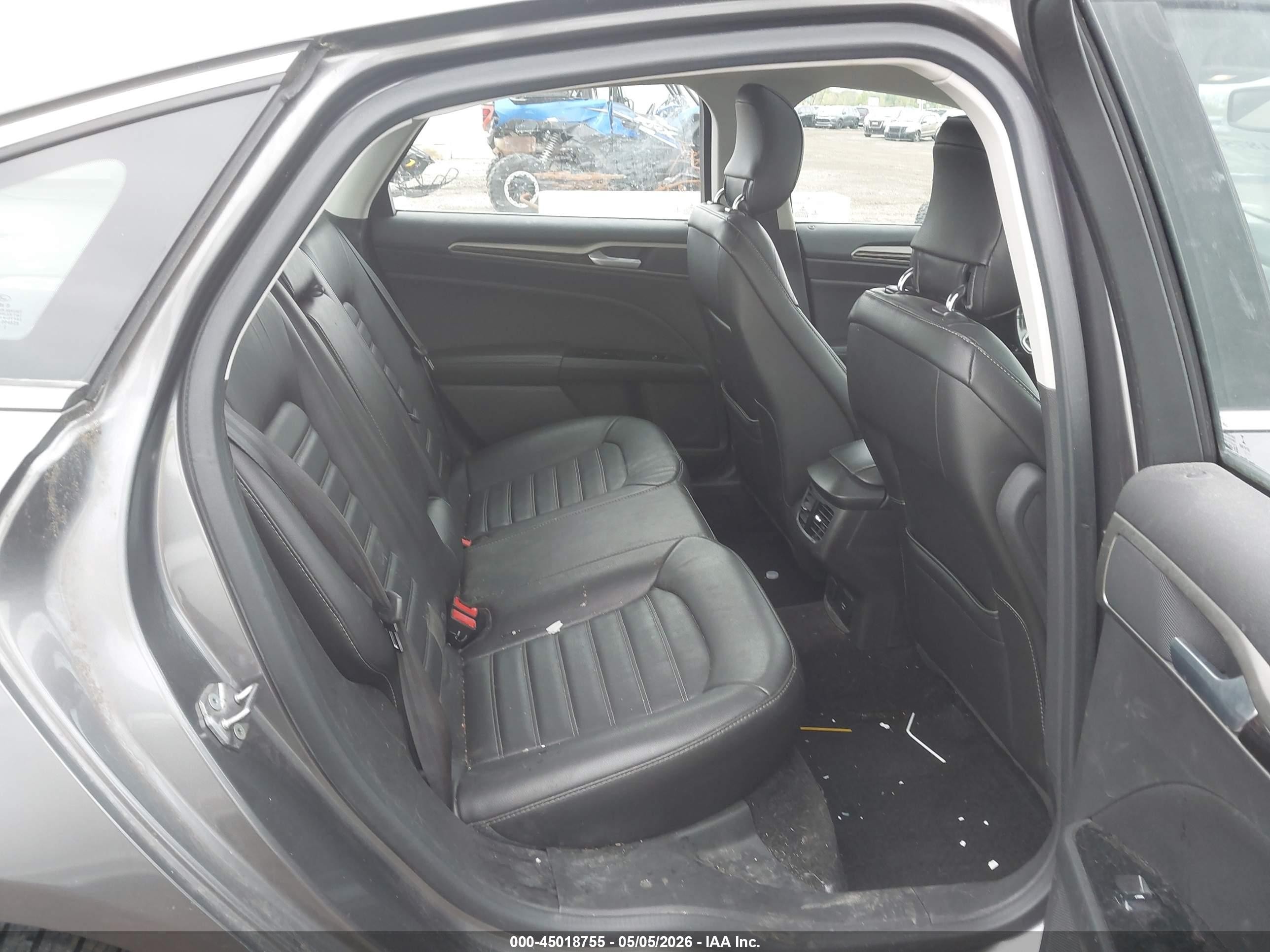 2013 Ford Fusion Se Серый vin: 3FA6P0HR3DR272692