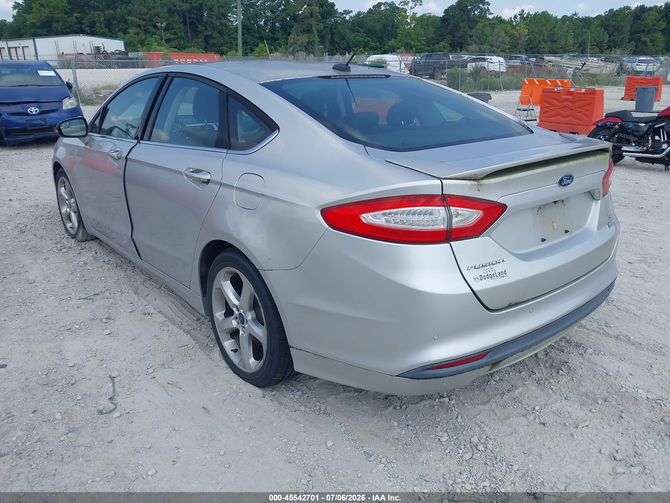 2013 Ford Fusion Se Gray vin: 3FA6P0HR3DR285135