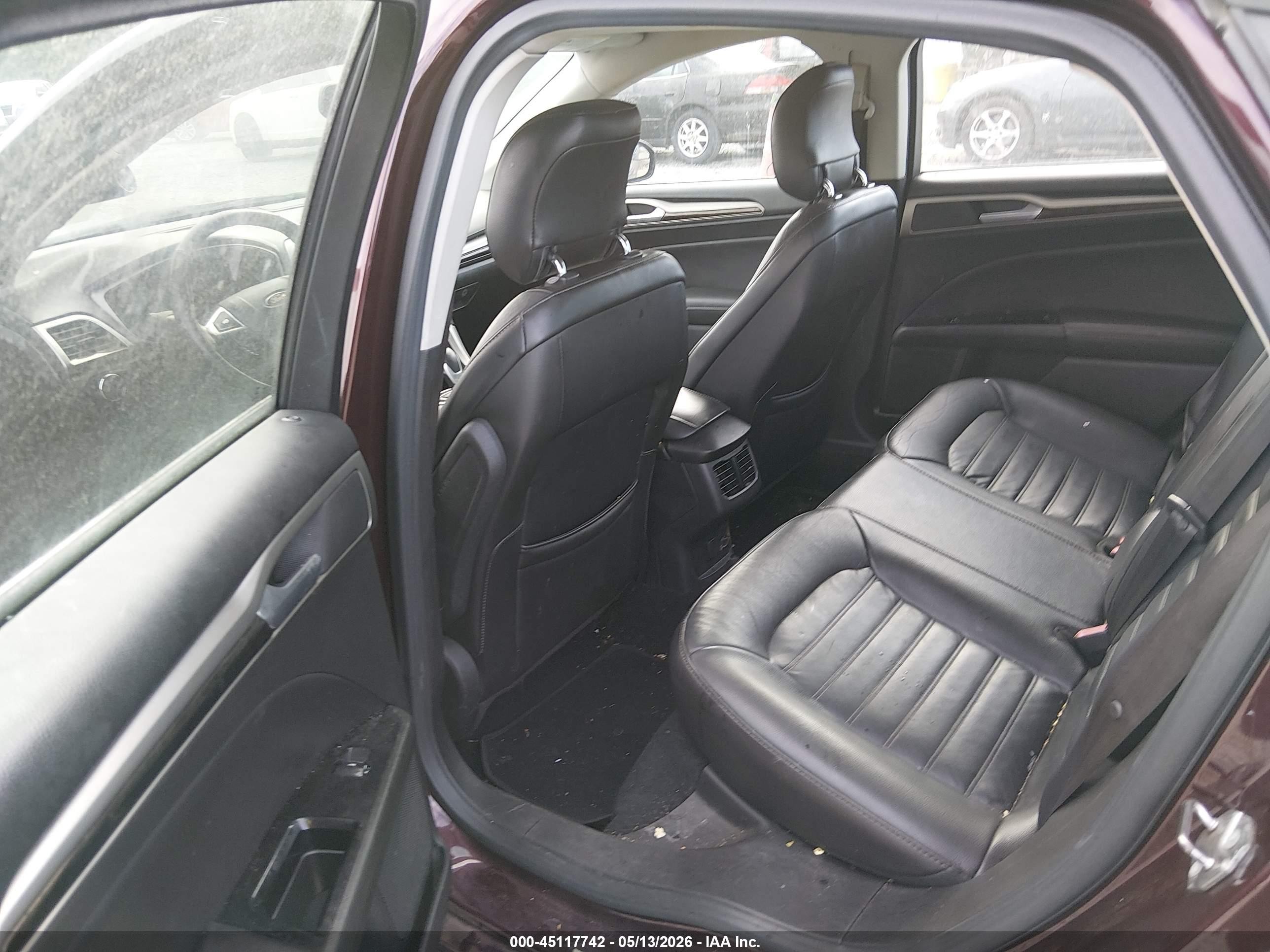 2013 Ford Fusion Se Maroon vin: 3FA6P0HR3DR326685