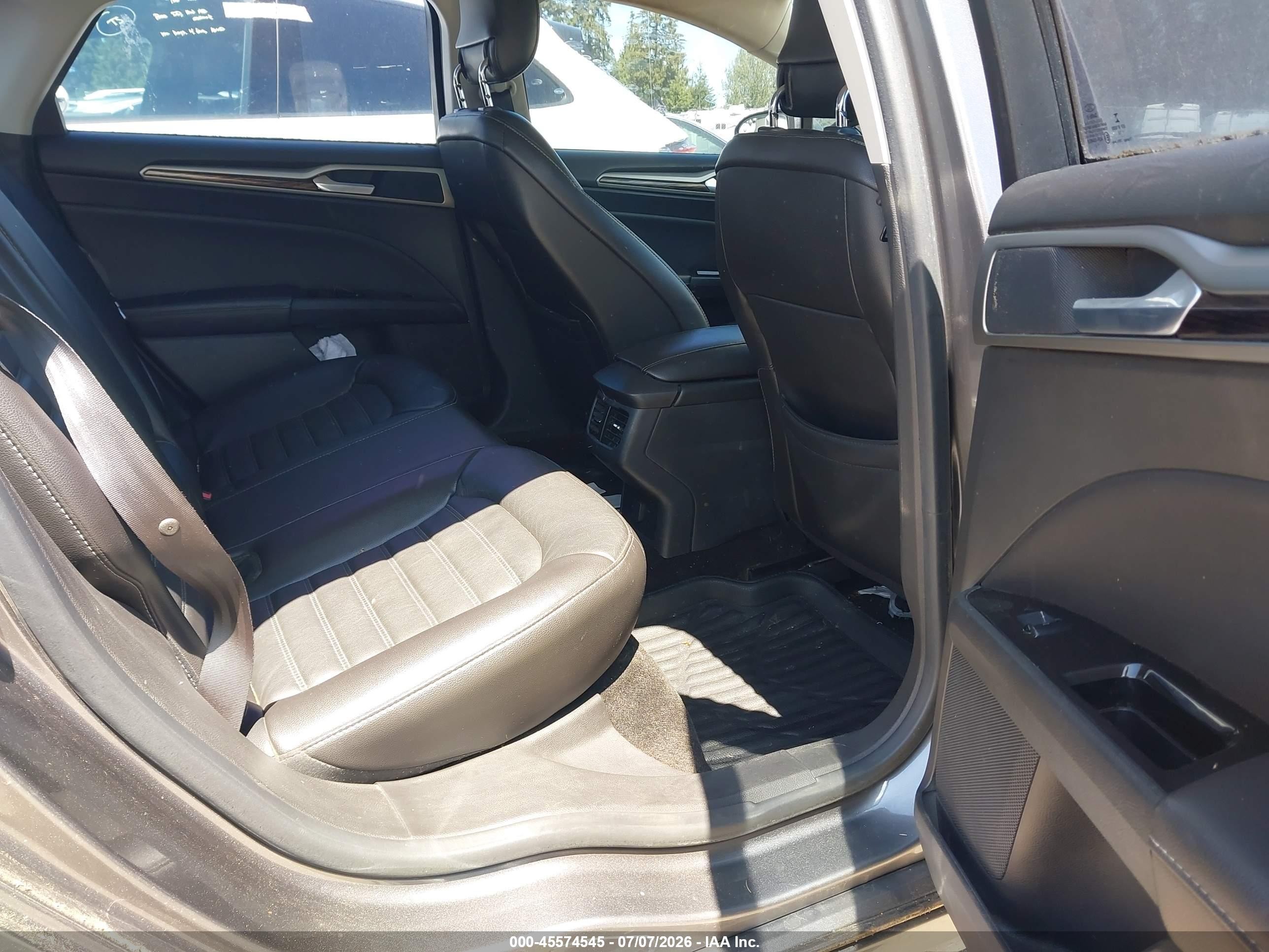2013 Ford Fusion Se Gray vin: 3FA6P0HR3DR347682