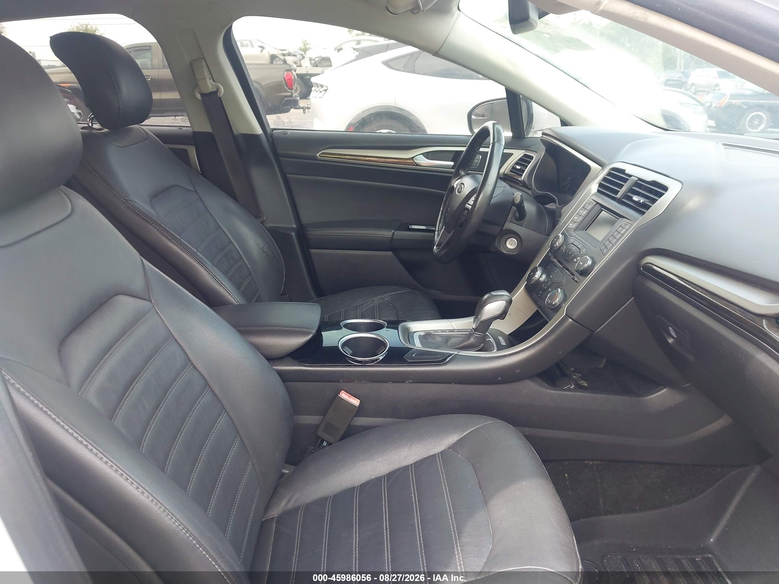 2013 Ford Fusion Se White vin: 3FA6P0HR3DR347911