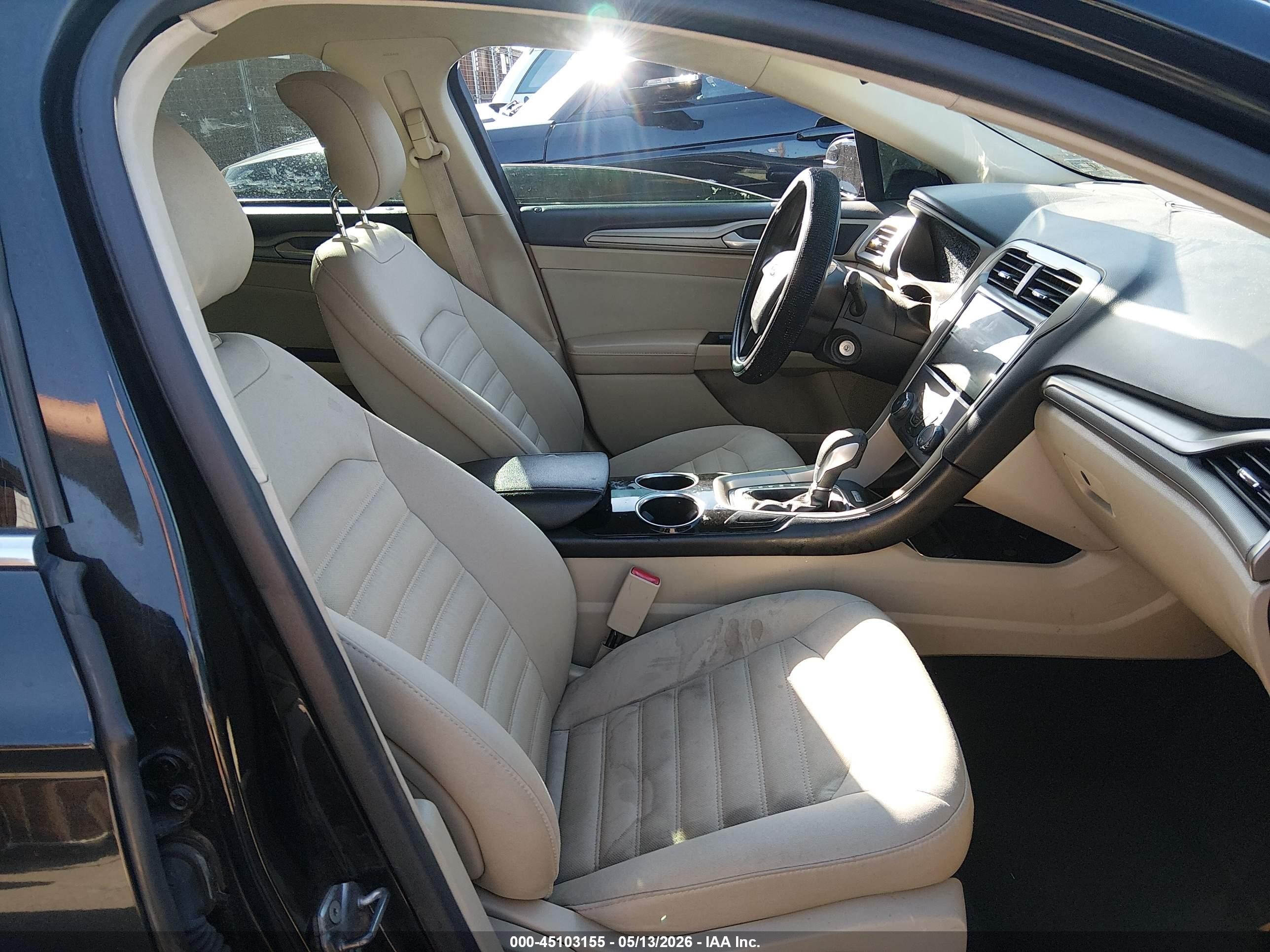 2013 Ford Fusion Se Black vin: 3FA6P0HR3DR387499