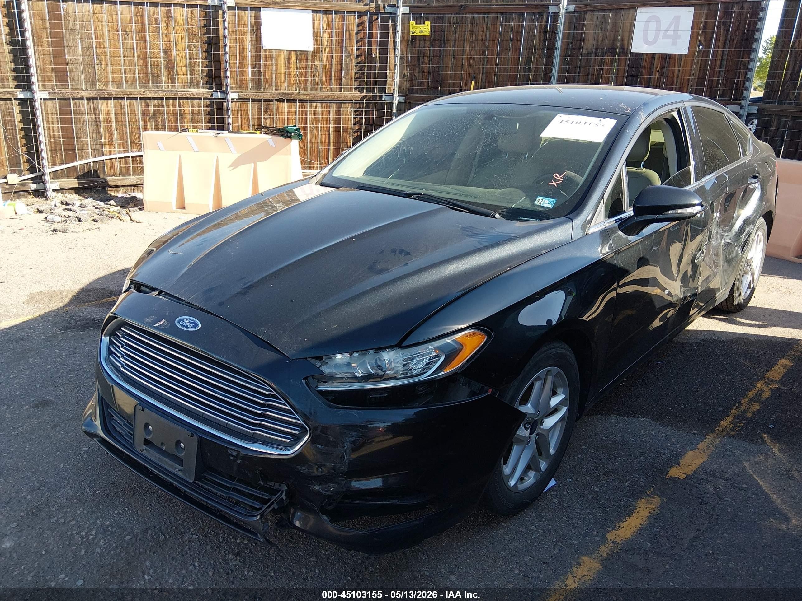2013 Ford Fusion Se Black vin: 3FA6P0HR3DR387499