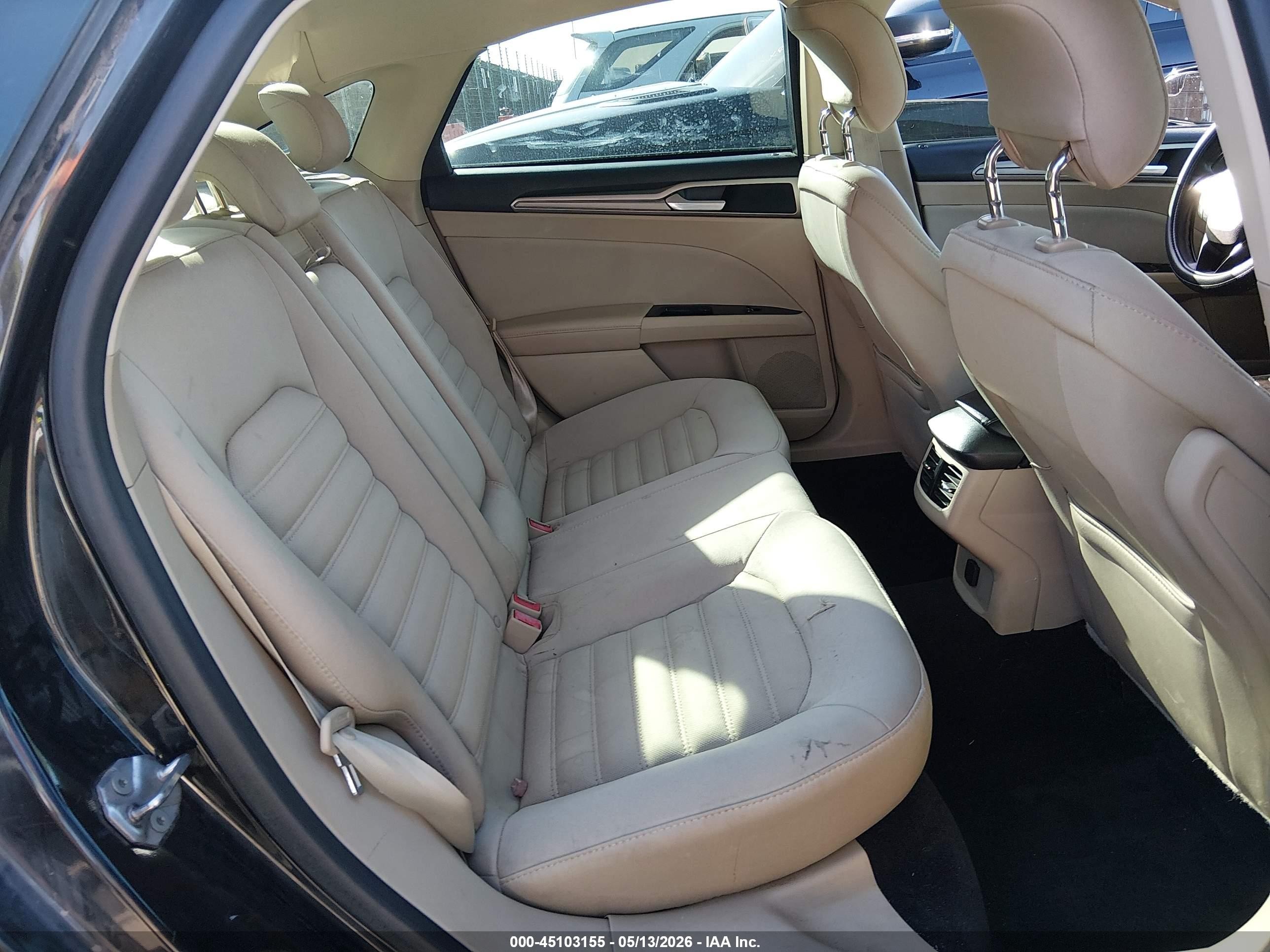2013 Ford Fusion Se Black vin: 3FA6P0HR3DR387499