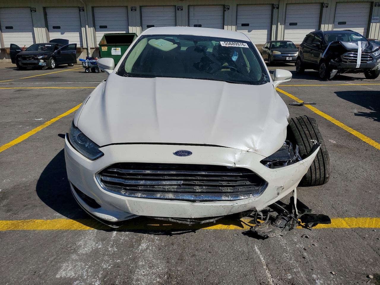 2013 Ford Fusion Se White vin: 3FA6P0HR4DR103801