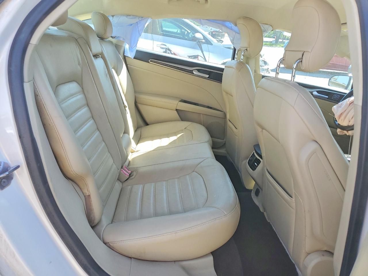 2013 Ford Fusion Se White vin: 3FA6P0HR4DR103801