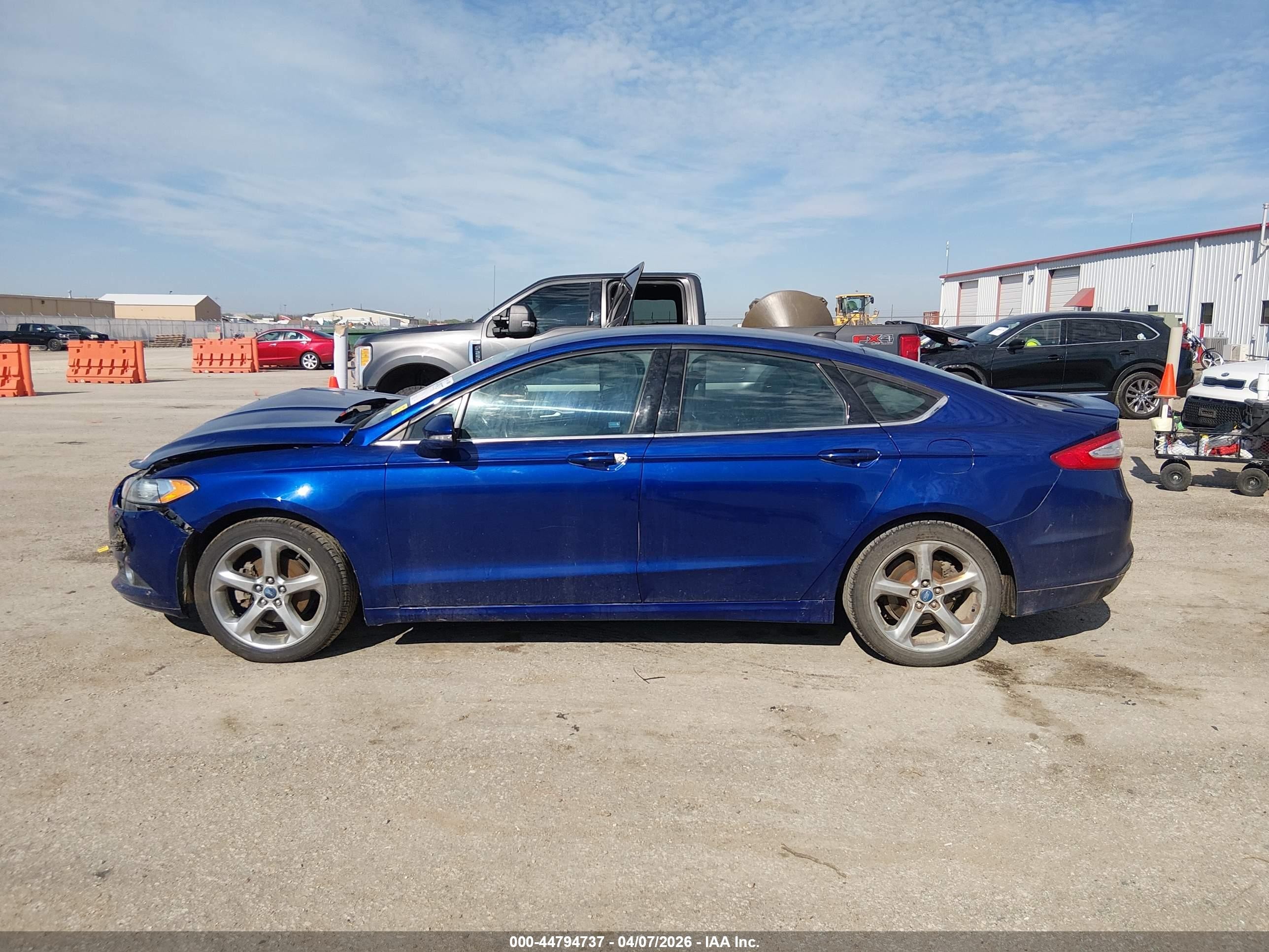 2013 Ford Fusion Se Синий vin: 3FA6P0HR4DR119660
