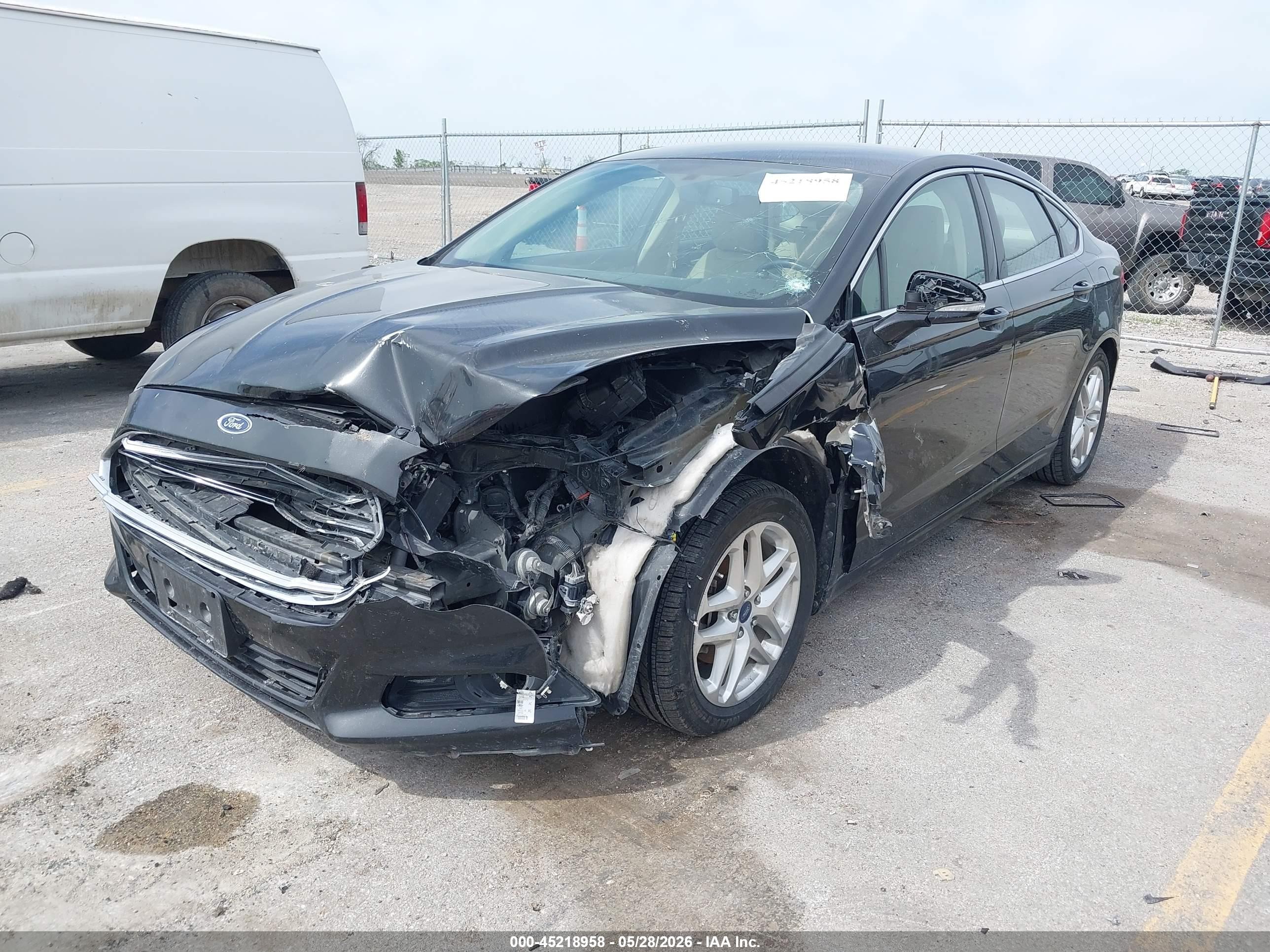 2013 Ford Fusion Se Black vin: 3FA6P0HR4DR123613