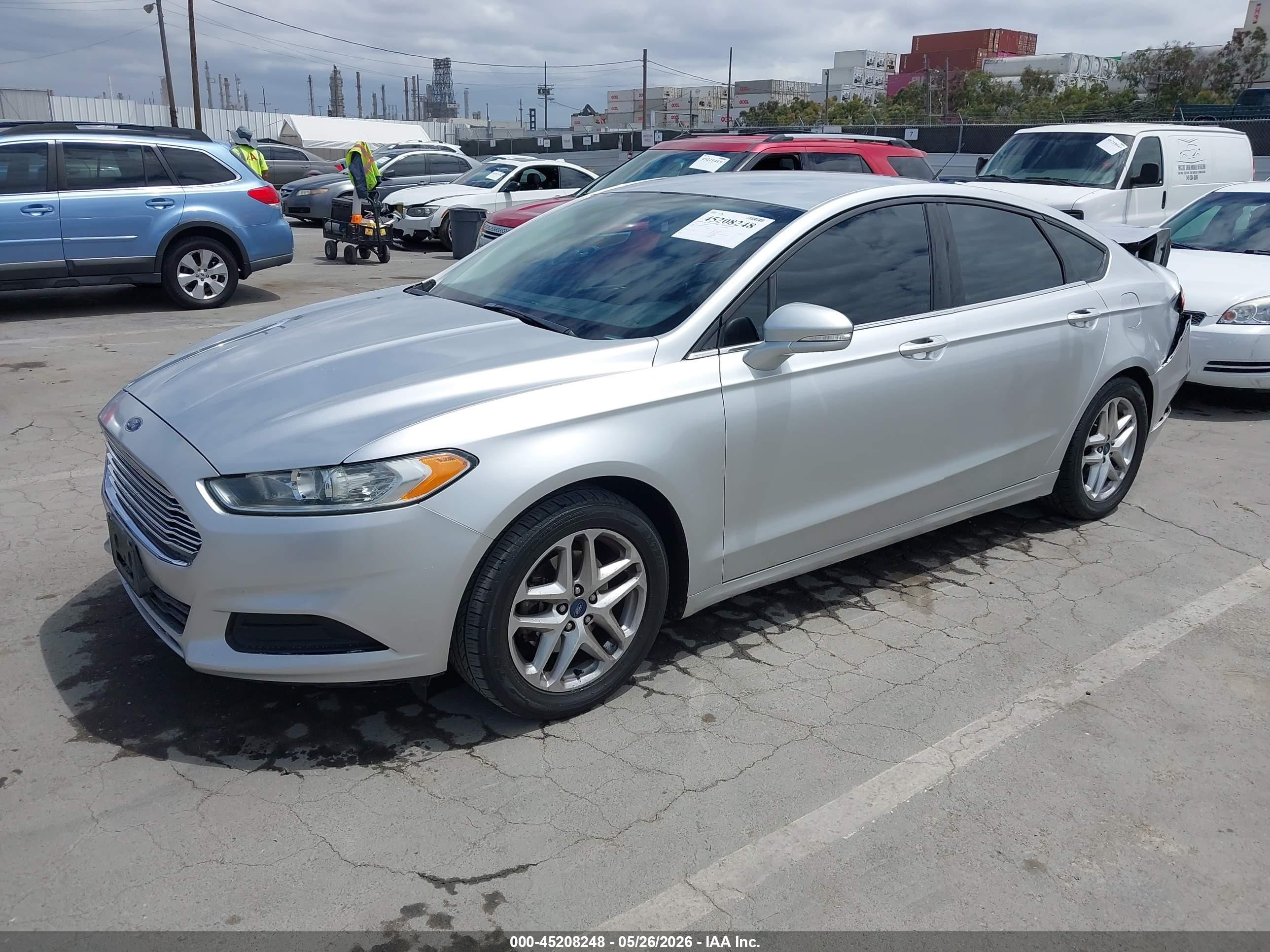 2013 Ford Fusion Se Gray vin: 3FA6P0HR4DR135373