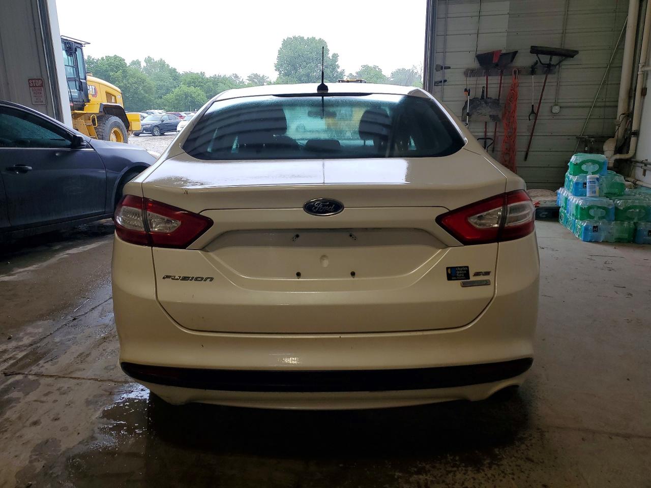 2013 Ford Fusion Se Белый vin: 3FA6P0HR4DR163402
