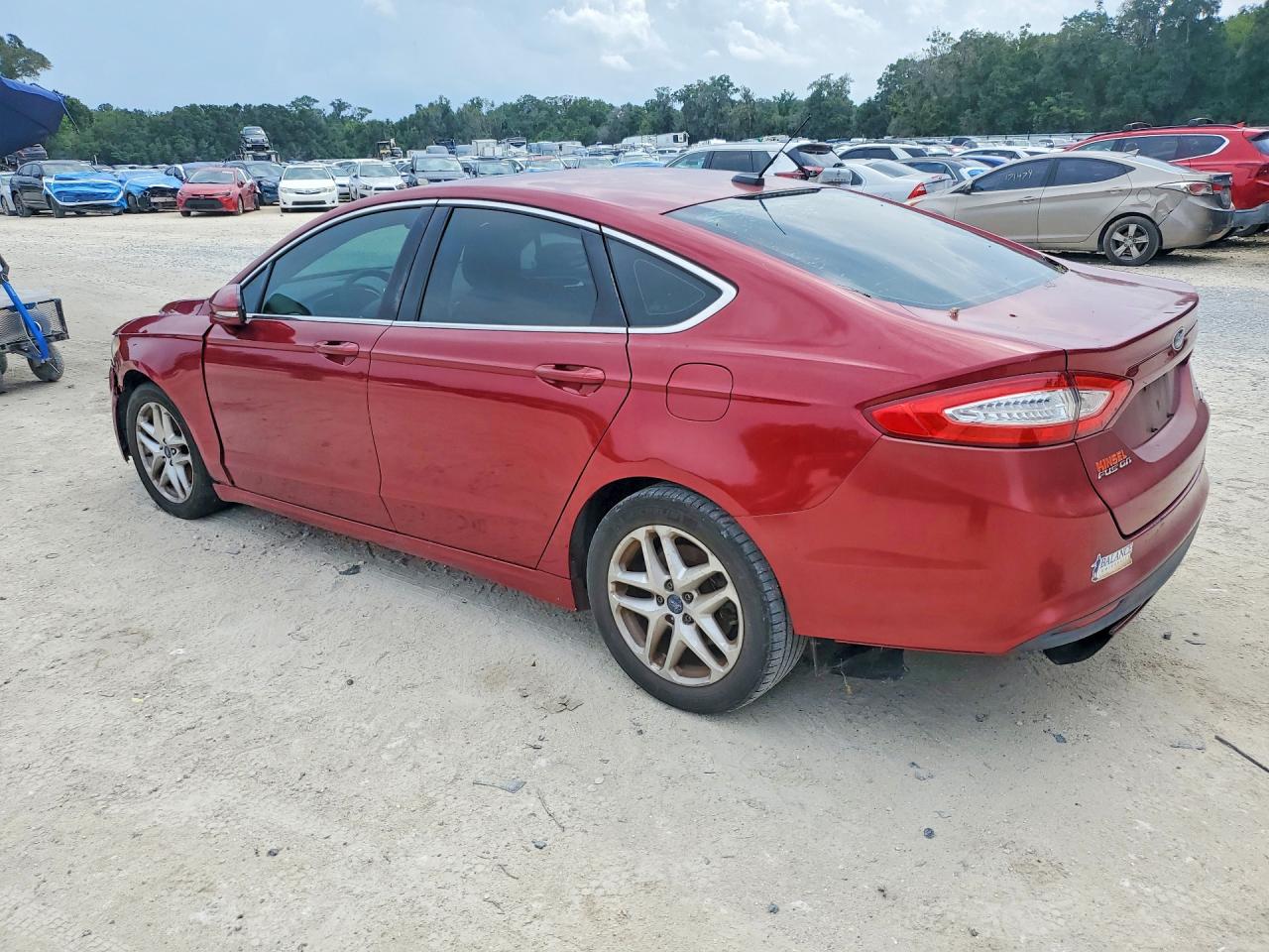 2013 Ford Fusion Se Красный vin: 3FA6P0HR4DR169328
