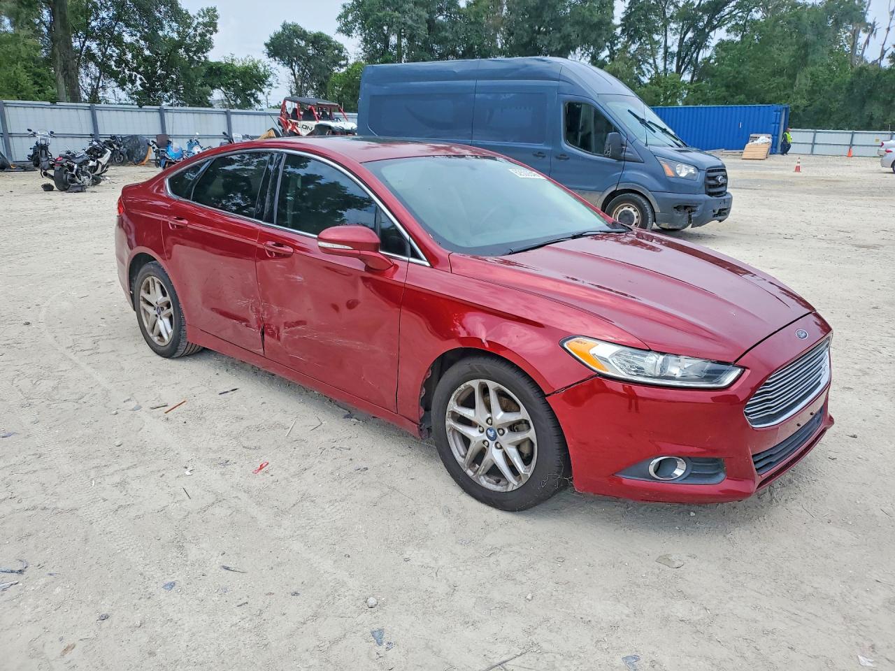 2013 Ford Fusion Se Красный vin: 3FA6P0HR4DR169328