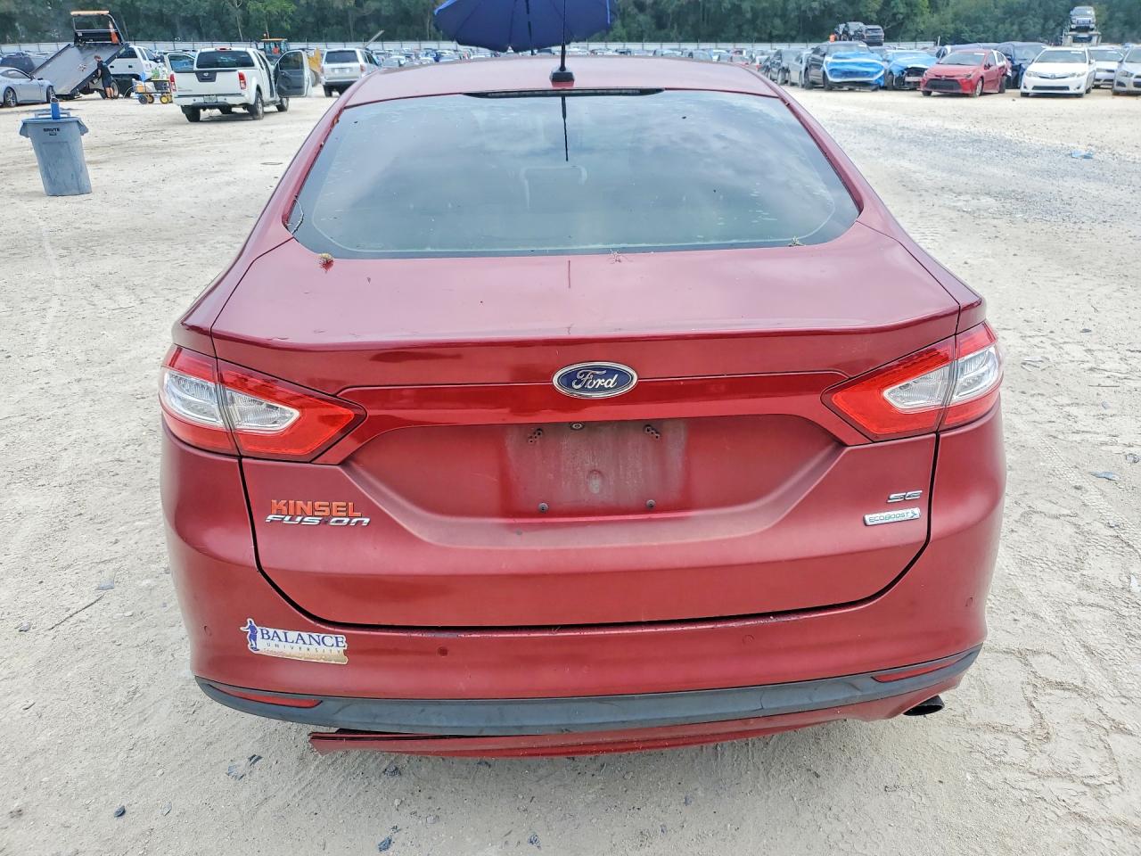 2013 Ford Fusion Se Красный vin: 3FA6P0HR4DR169328
