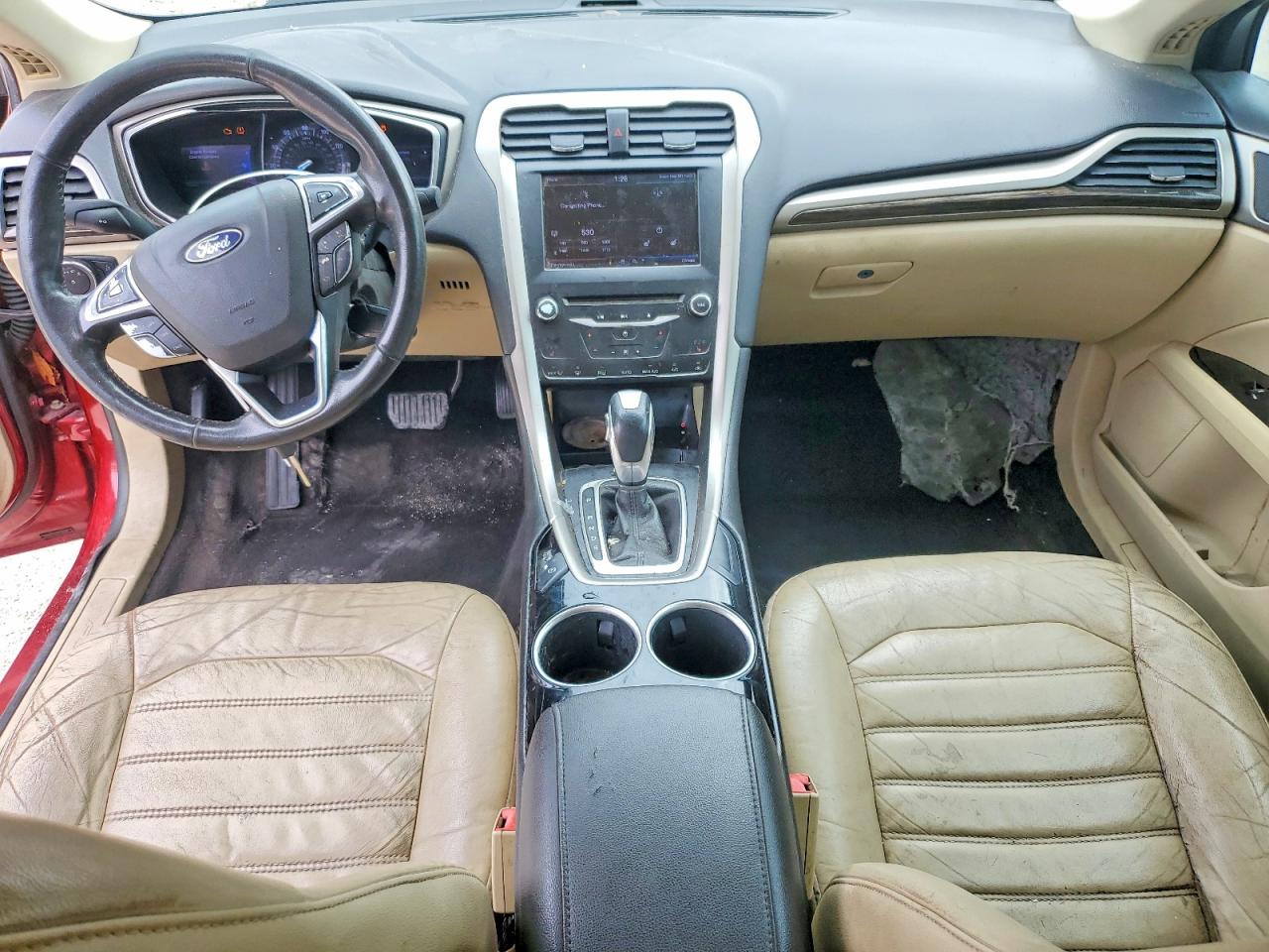 2013 Ford Fusion Se Красный vin: 3FA6P0HR4DR169328