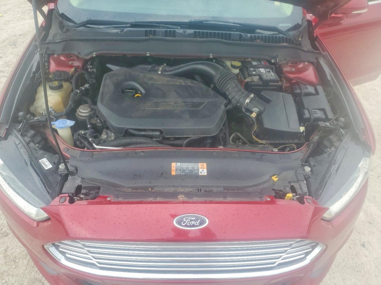 2013 Ford Fusion Se Красный vin: 3FA6P0HR4DR169328
