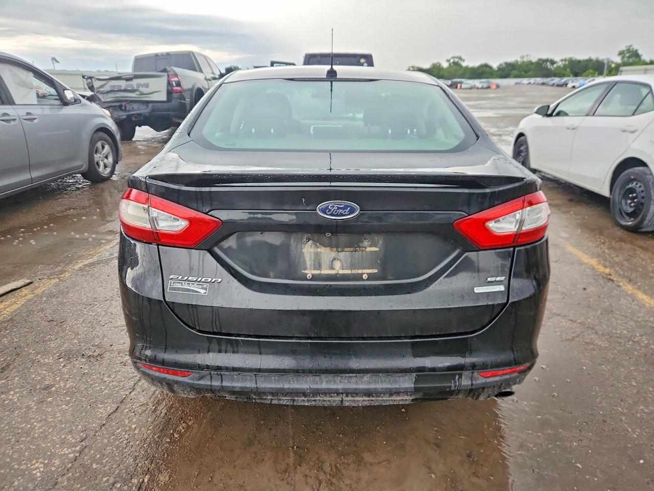 2013 Ford Fusion Se Black vin: 3FA6P0HR4DR169474