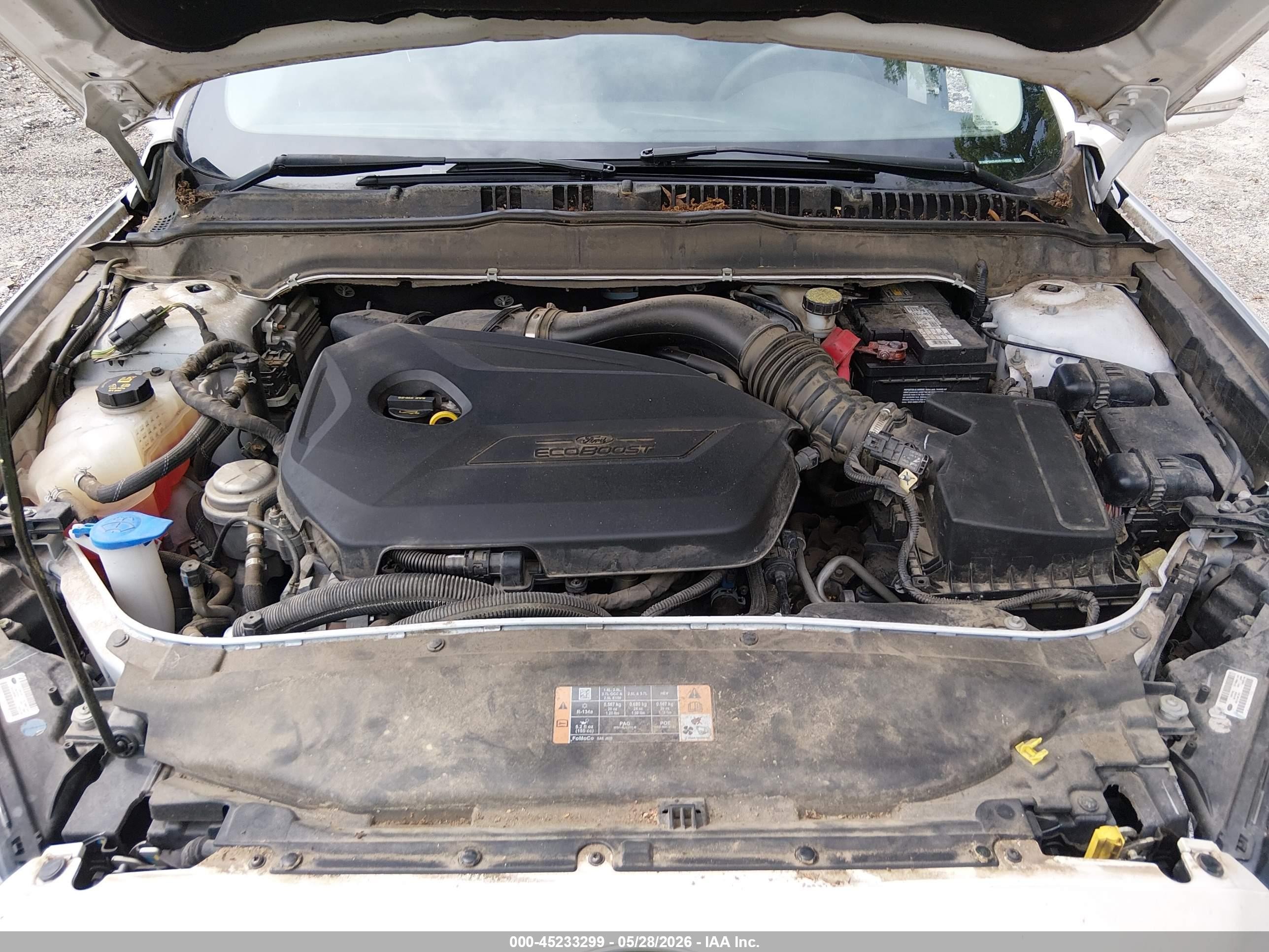 2013 Ford Fusion Se White vin: 3FA6P0HR4DR184038