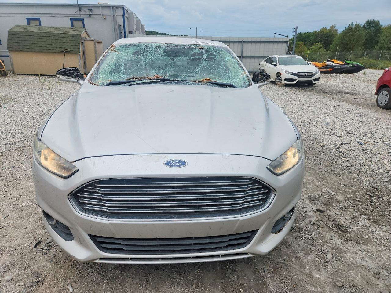 2013 Ford Fusion Se Silver vin: 3FA6P0HR4DR201212
