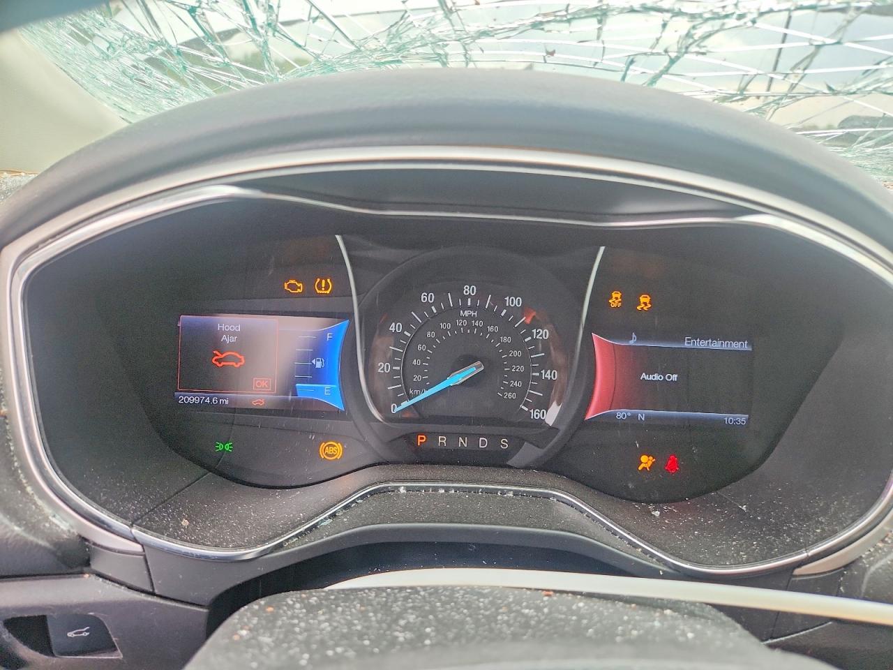 2013 Ford Fusion Se Silver vin: 3FA6P0HR4DR201212